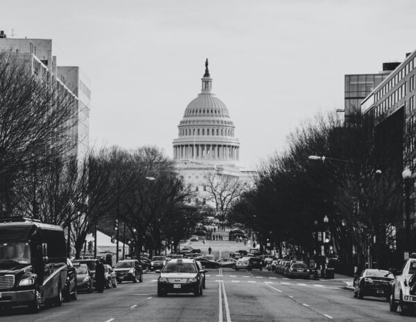 The US Capitol building in Washington, DC
