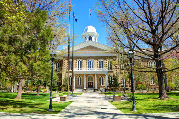 The Nevada state capitol building in Carson City, Nevada.