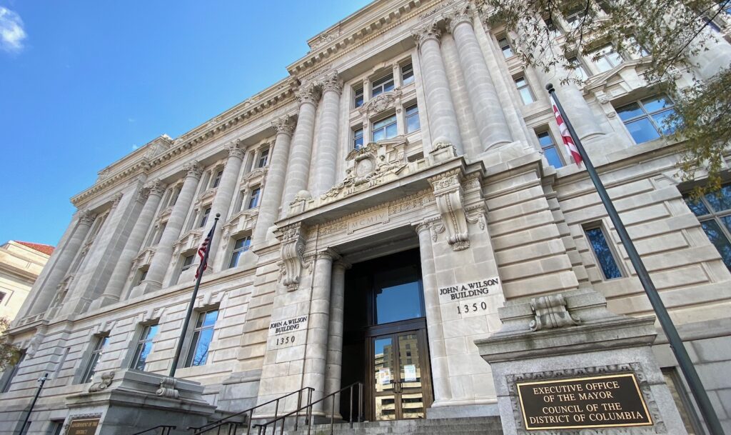 The Executive Office of the Mayor and the Council of the District of Columbia in Washington, D.C.